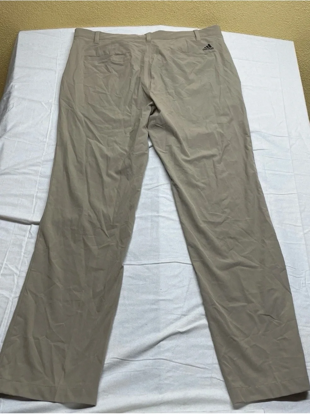 adidas Men's Tan Chino Golf Pants
